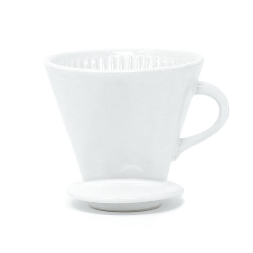 Kaffeefilter Keramik weiß fair nachhaltig
