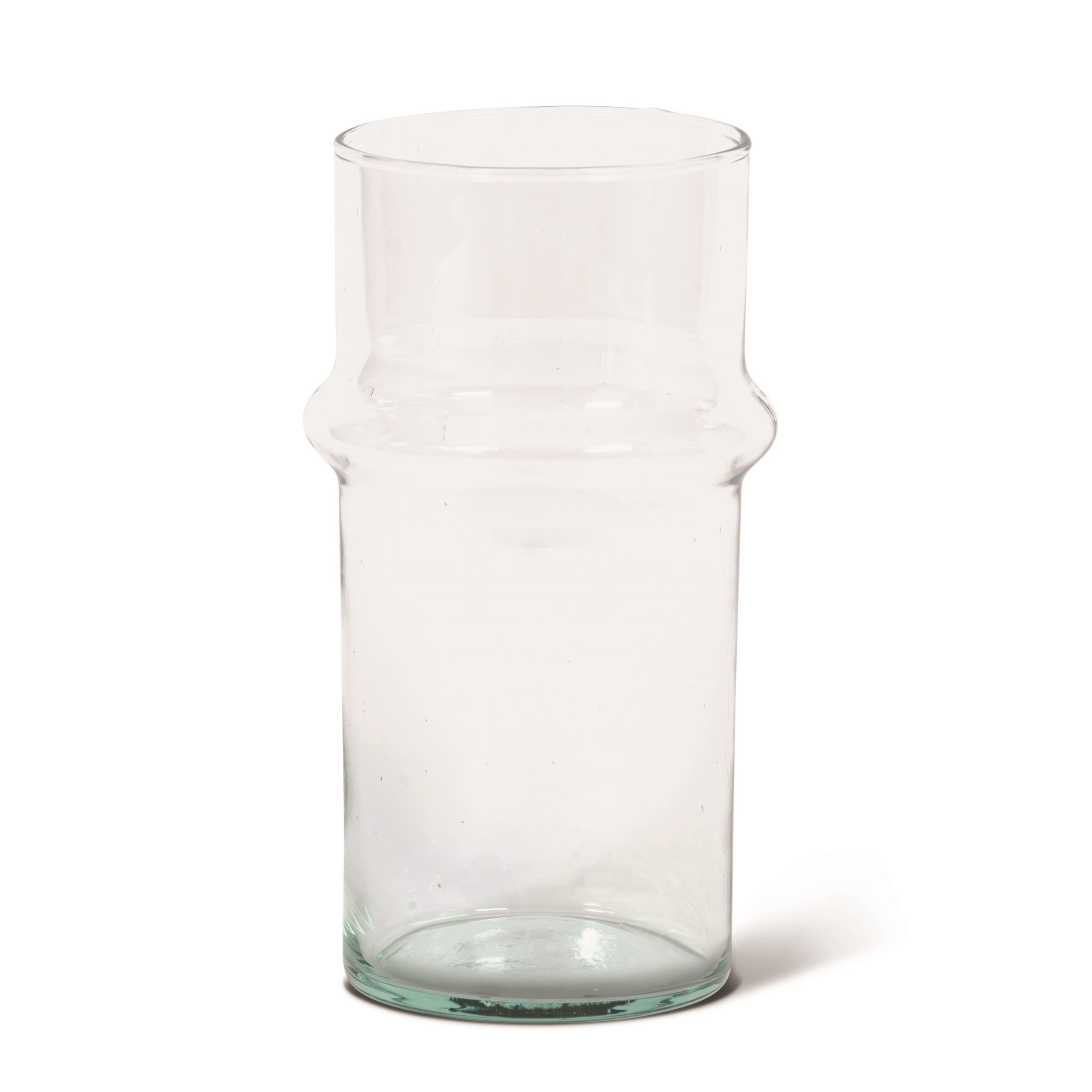 Vase schmal recyceltes Glas UNC Amsterdam
